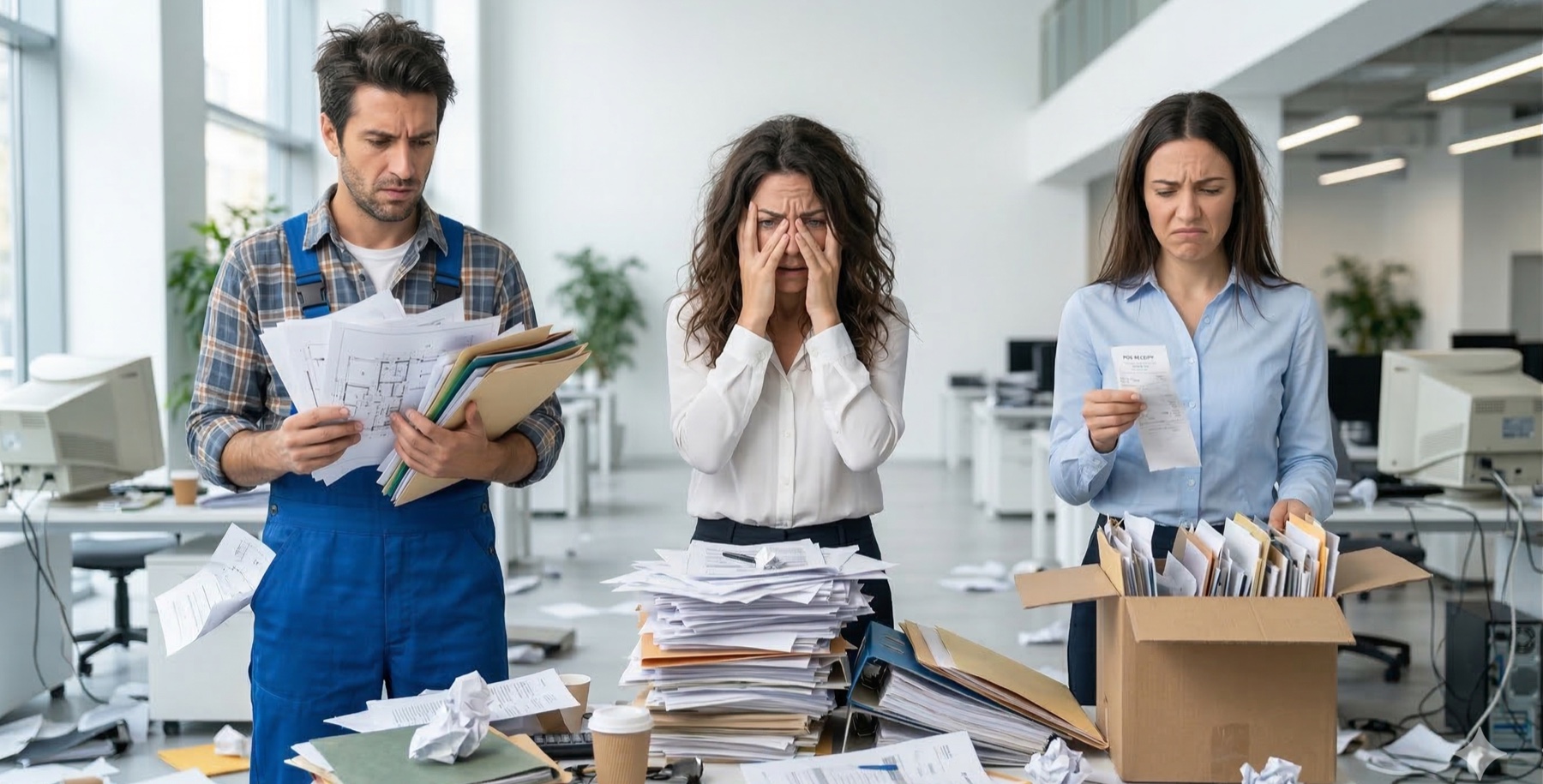 Il problema: il lavoro manuale e ripetitivo che pesa ogni giorno